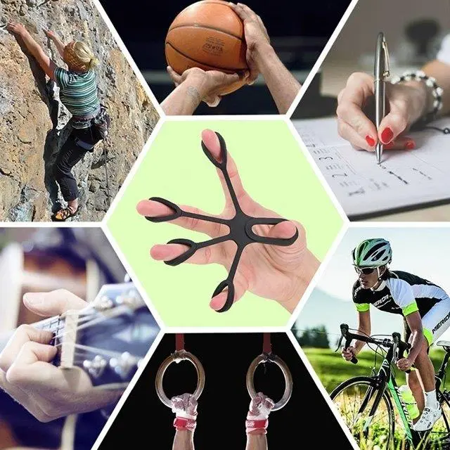 Fingertræner I Silikone 3-pak - Billede 6