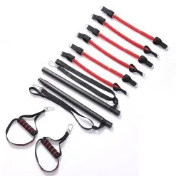 Resistancebånd Med Løftestang 6 Modstandsbånd