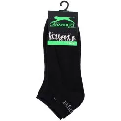 Slazenger Sneakersstrømper 3-par 43-46 - Sort