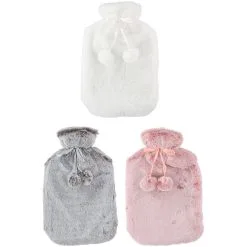 Varmtvandsflaske I Plysovertræk 2 L