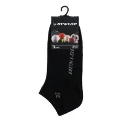 Dunlop Sneakersstrømper 3-par 39-42 - Sort
